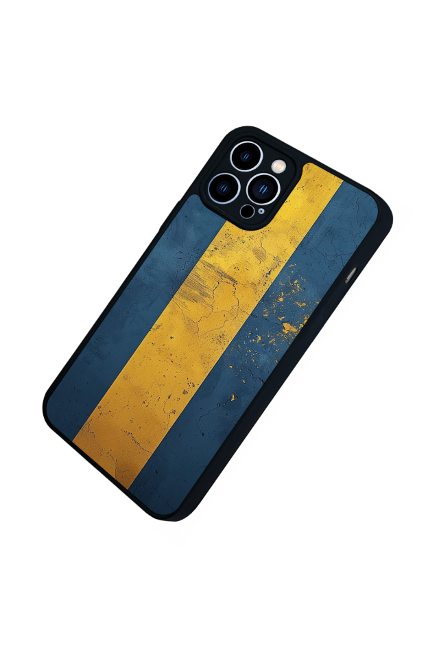 iPhone 12 Pro Max Uyumlu Fenerbahce Tasarımlı Glossy Premium Kılıf