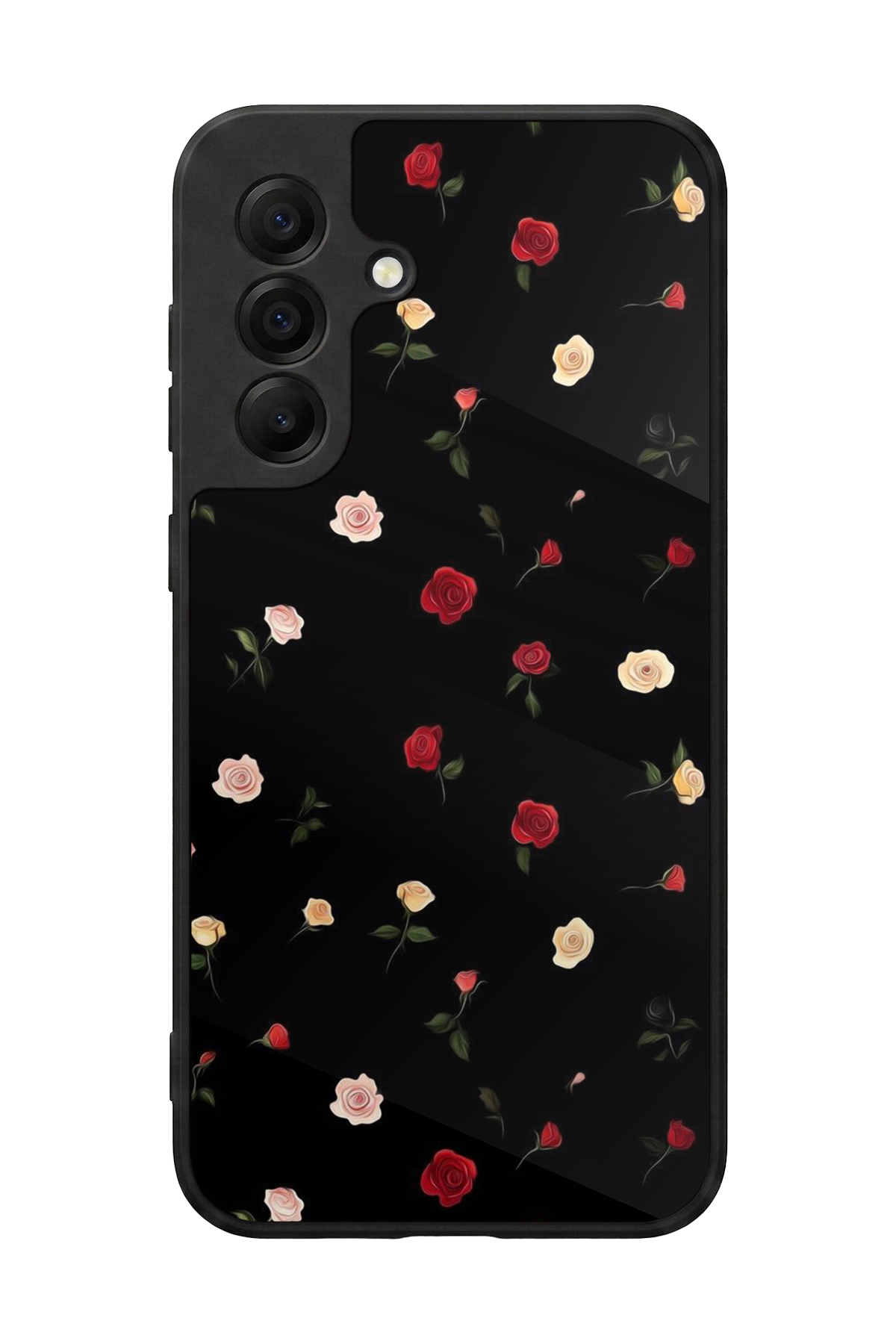 Samsung Galaxy A17 Uyumlu Floral Tasarımlı Glossy Premium Kılıf