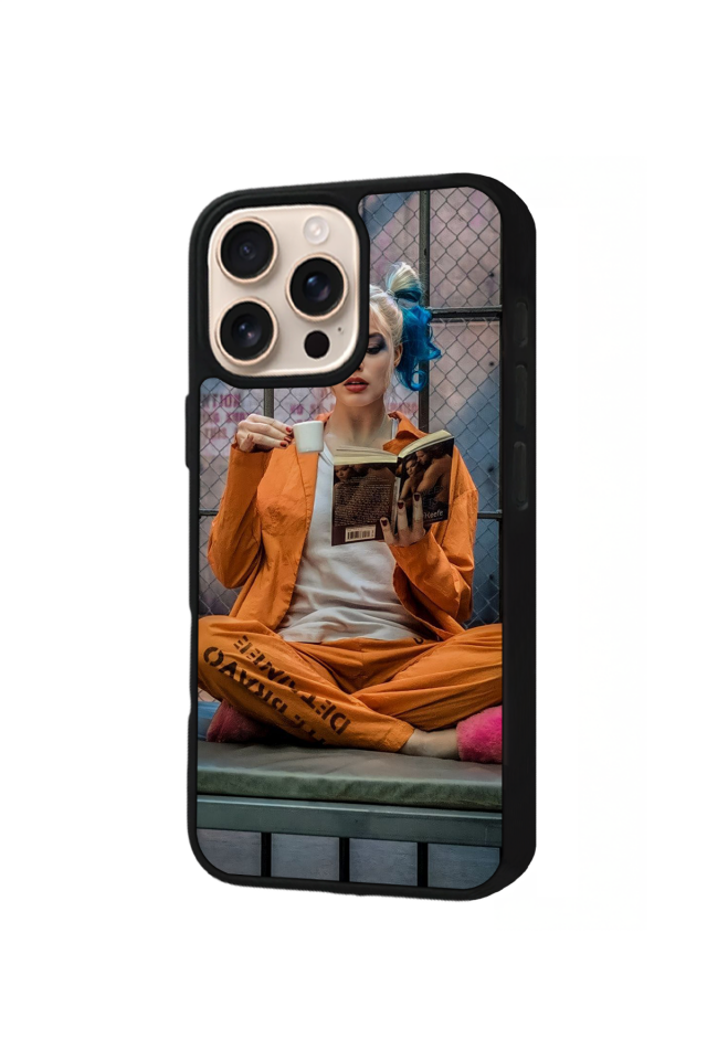 iPhone 15 Pro Uyumlu HarleyQueen Tasarımlı Glossy Premium Kılıf
