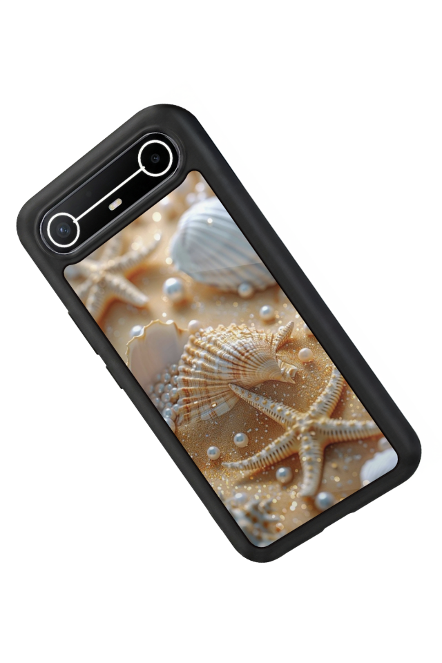 Tecno Spark Slim 5G Uyumlu  İnci Tasarımlı Glossy Premium Kılıf