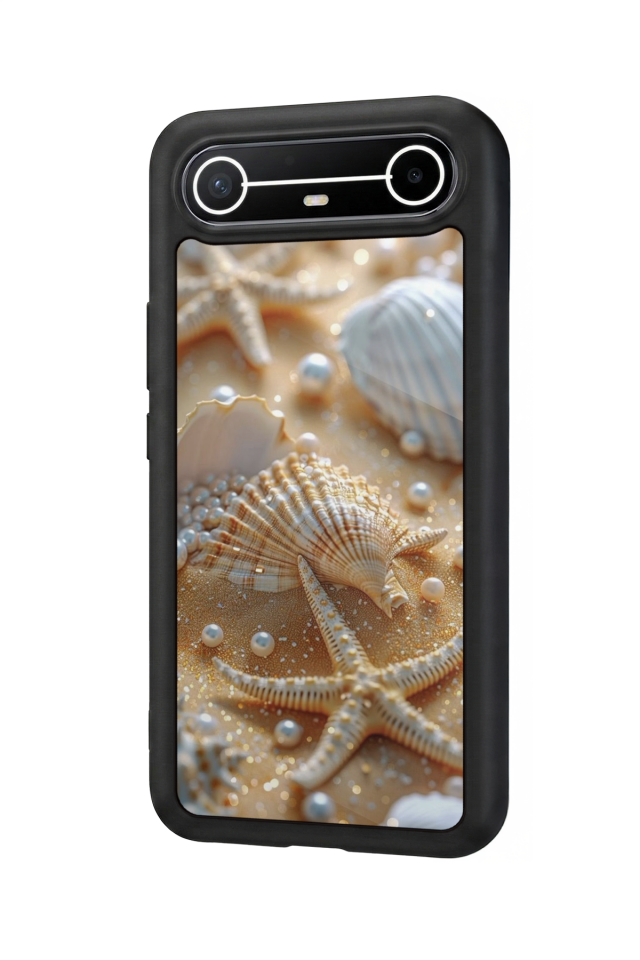 Tecno Spark Slim 5G Uyumlu  İnci Tasarımlı Glossy Premium Kılıf