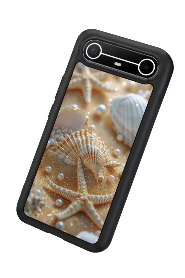 Tecno Spark Slim 5G Uyumlu  İnci Tasarımlı Glossy Premium Kılıf