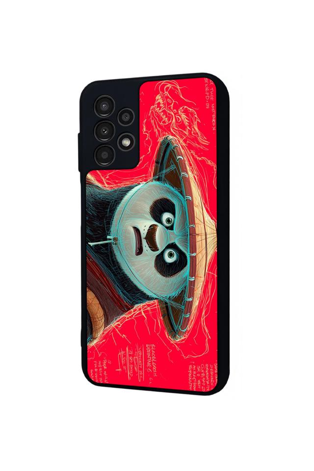 Samsung Galaxy A13 Uyumlu Kung Fu Panda Tasarımlı Glossy Premium Kılıf