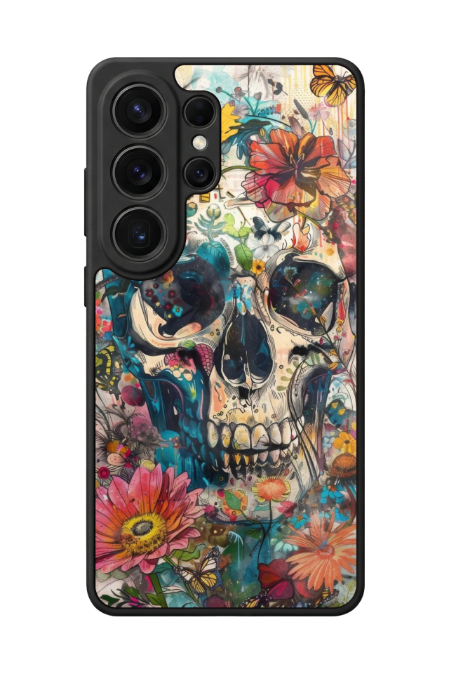 Samsung Galaxy S26 Ultra Uyumlu KuruKafa Tasarımlı Glossy Premium Kılıf