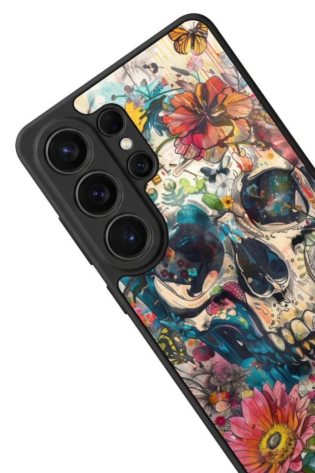 Samsung Galaxy S26 Ultra Uyumlu KuruKafa Tasarımlı Glossy Premium Kılıf