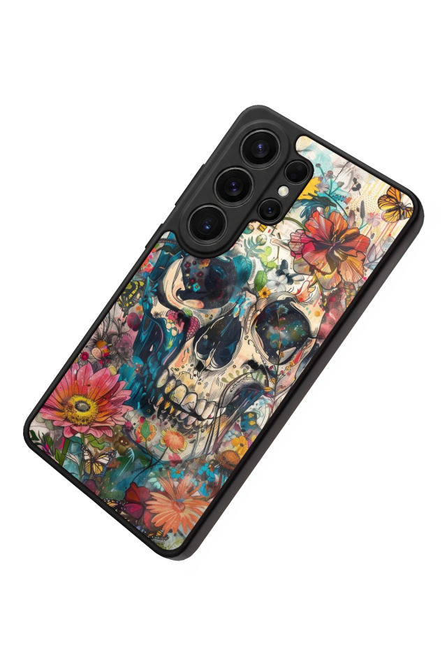 Samsung Galaxy S26 Ultra Uyumlu KuruKafa Tasarımlı Glossy Premium Kılıf