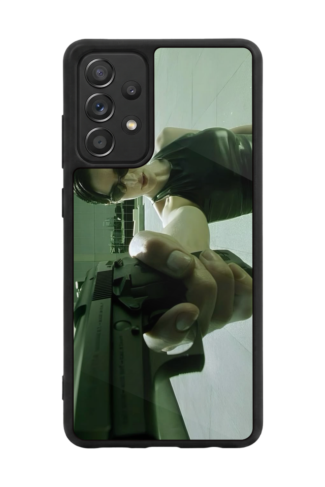 Samsung Galaxy A72 Uyumlu MatriSamsung Galaxy A72 Tasarımlı Glossy Premium Kılıf