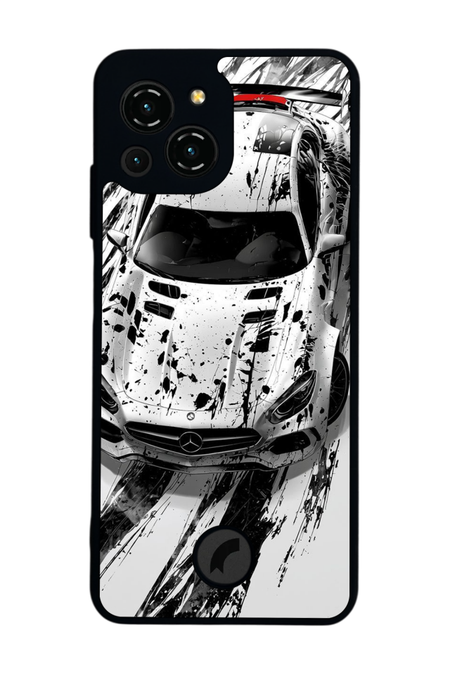 Reeder S23 Pro Max Uyumlu Mercedes Tasarımlı Glossy Premium Kılıf