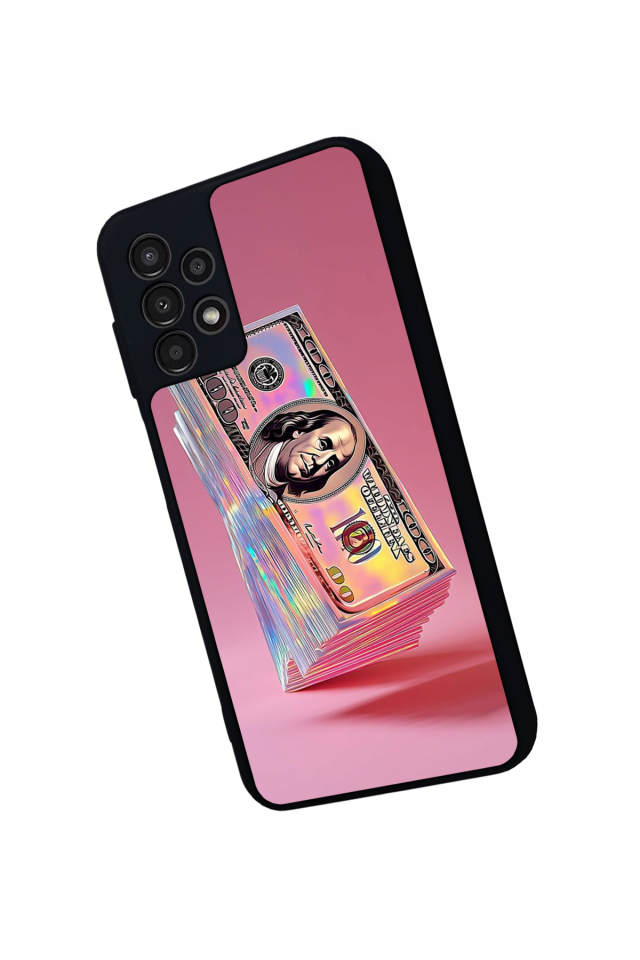 Samsung Galaxy A23 Uyumlu Money Para Tasarımlı Glossy Premium Kılıf