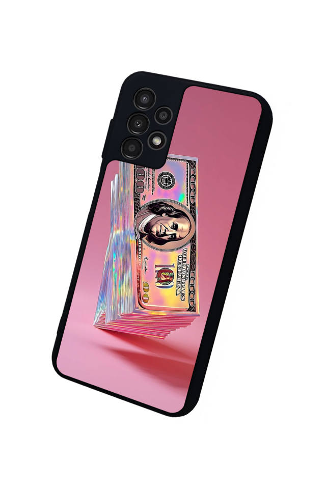 Samsung Galaxy A23 Uyumlu Money Para Tasarımlı Glossy Premium Kılıf