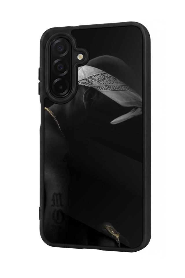 Samsung Galaxy A36 Uyumlu Tupac Tasarımlı Glossy Premium Kılıf