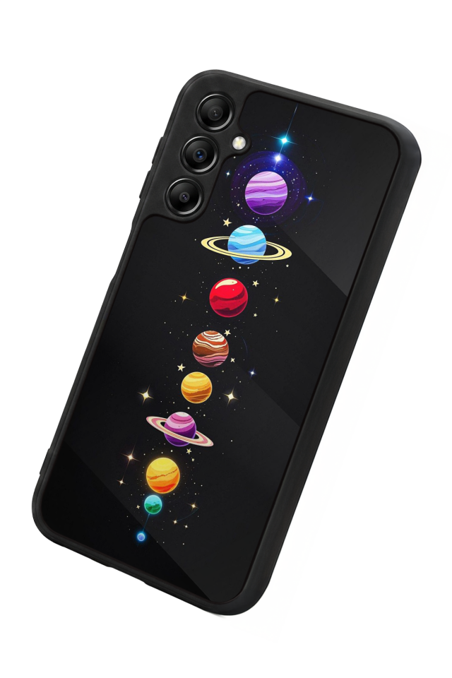 Samsung Galaxy A14 Uyumlu Uzay Tasarımlı Glossy Premium Kılıf