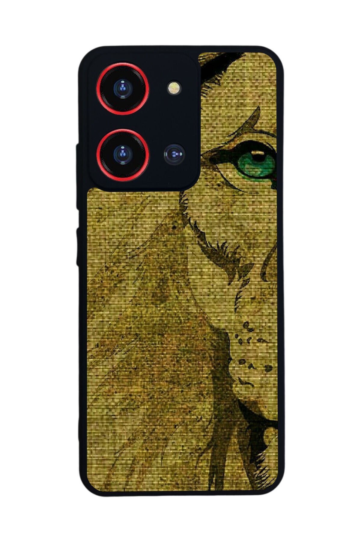 Reeder S19 Max Pro S ZOOM Uyumlu Aslan Tasarımlı Glossy Premium Kılıf