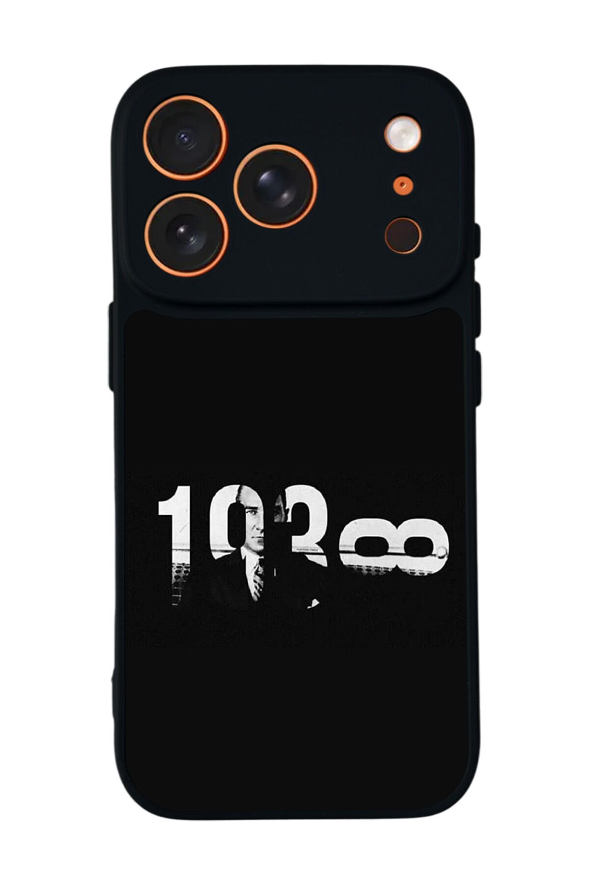 iPhone 17 Pro Max Uyumlu Mustafa Kemal Ataturk Tasarımlı Glossy Premium Kılıf