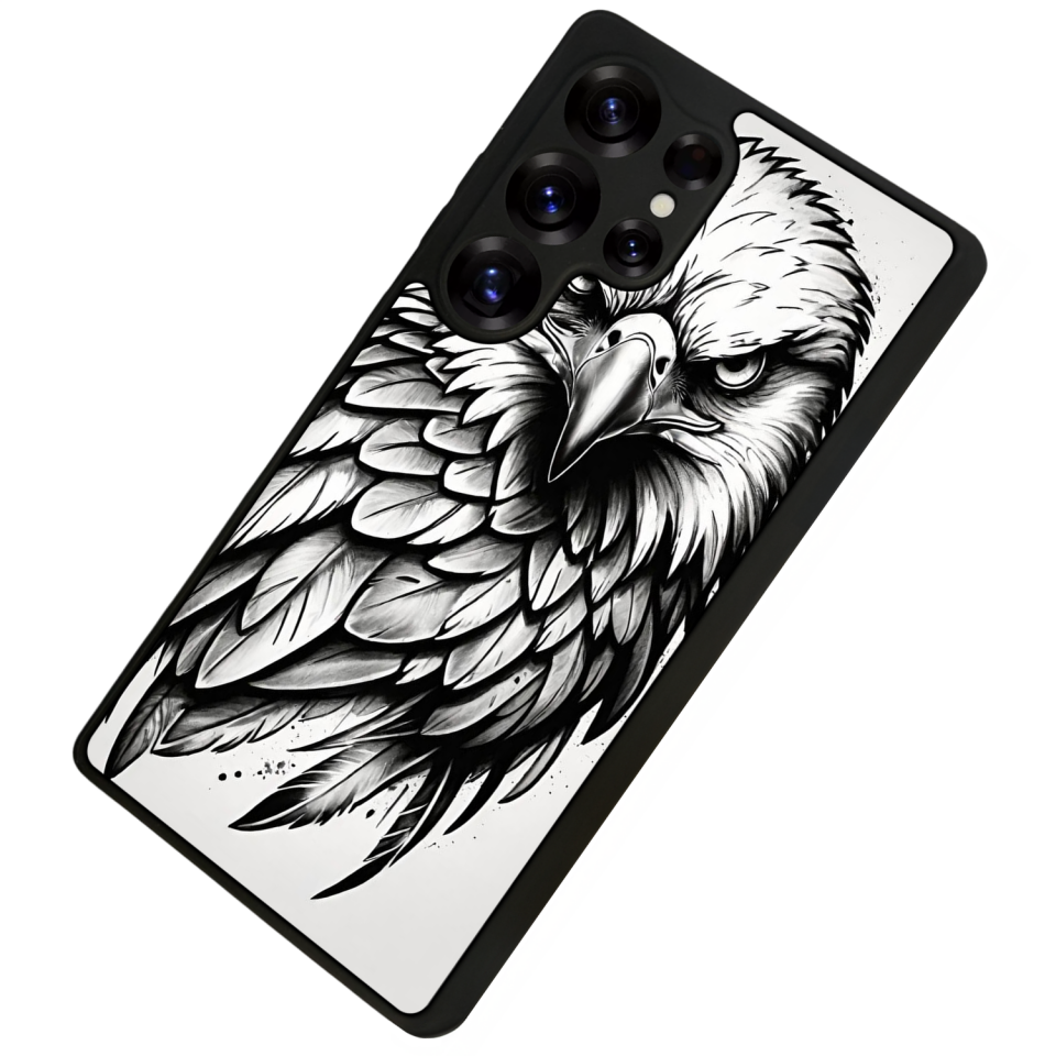 Samsung Galaxy S25 Ultra Uyumlu Besiktas Tasarımlı Glossy Premium Kılıf