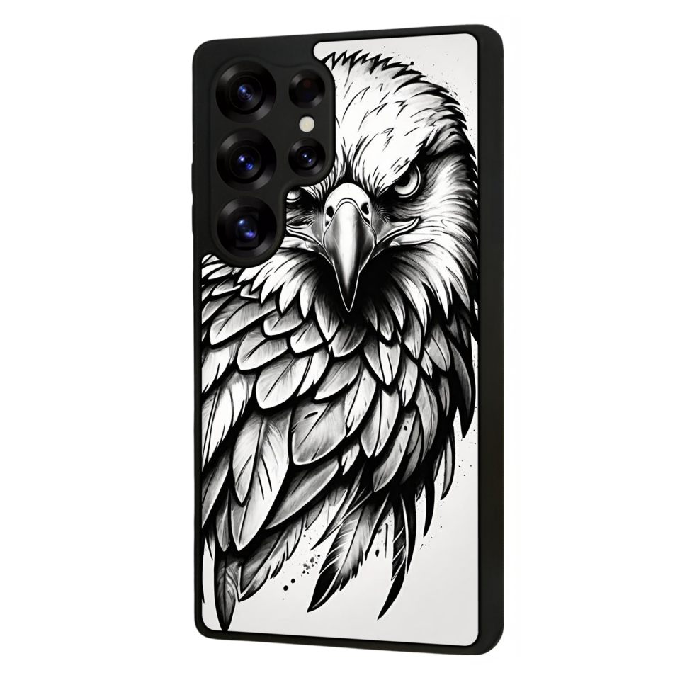 Samsung Galaxy S25 Ultra Uyumlu Besiktas Tasarımlı Glossy Premium Kılıf