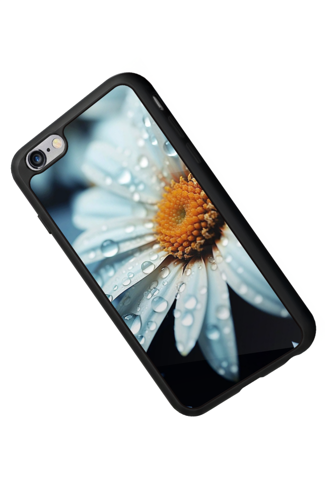 iPhone 6 Plus Uyumlu Cicek Tasarımlı Glossy Premium Kılıf