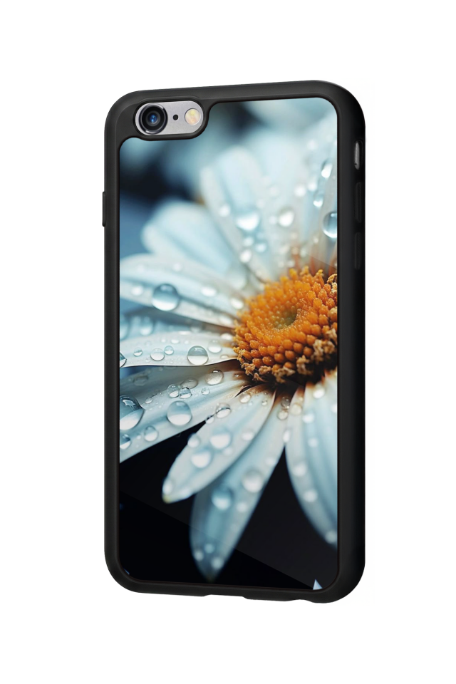 iPhone 6 Plus Uyumlu Cicek Tasarımlı Glossy Premium Kılıf