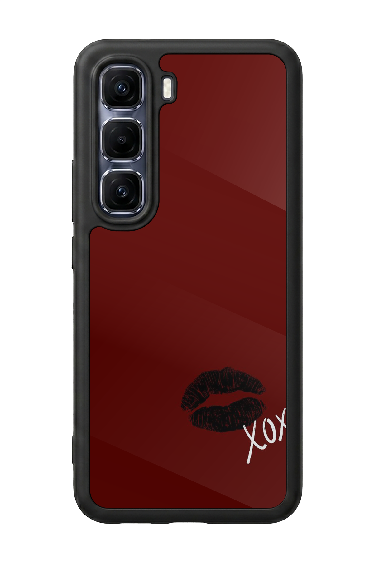 Infinix Hot 60 Pro Plus Uyumlu Kalp Love Tasarımlı Glossy Premium Kılıf