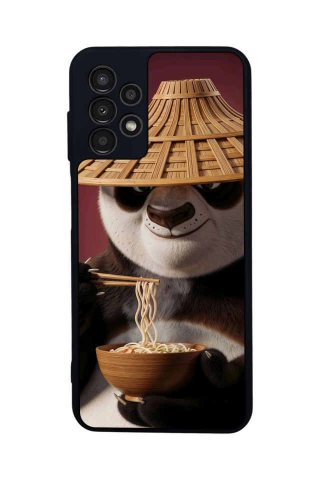 Samsung Galaxy A13 Uyumlu Kung Fu Panda Tasarımlı Glossy Premium Kılıf