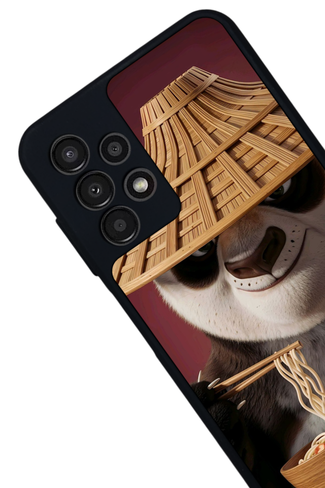 Samsung Galaxy A13 Uyumlu Kung Fu Panda Tasarımlı Glossy Premium Kılıf