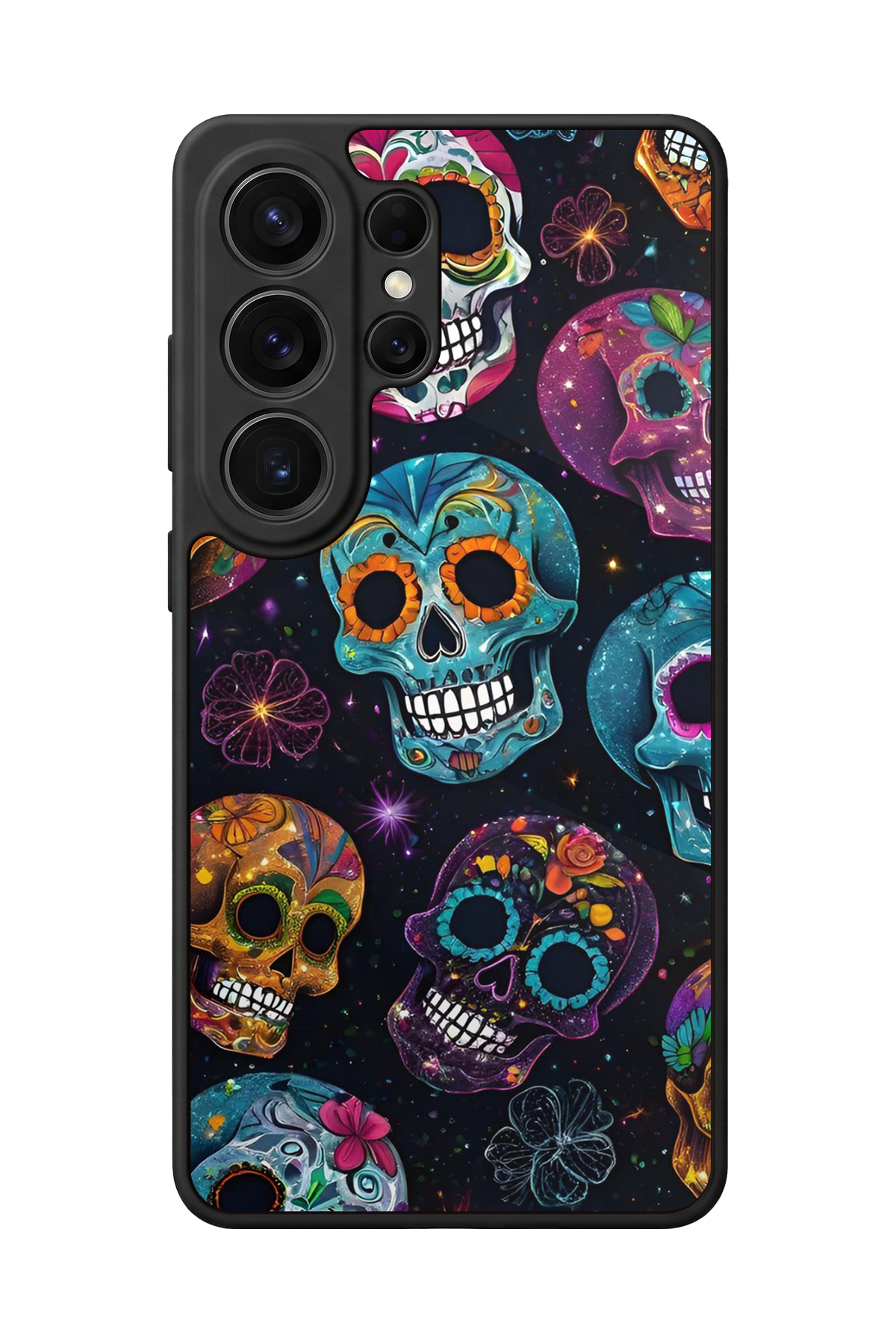 Samsung Galaxy S26 Ultra Uyumlu KuruKafa Tasarımlı Glossy Premium Kılıf