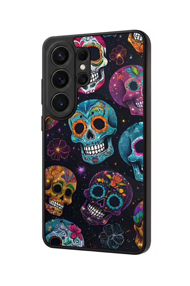 Samsung Galaxy S26 Ultra Uyumlu KuruKafa Tasarımlı Glossy Premium Kılıf