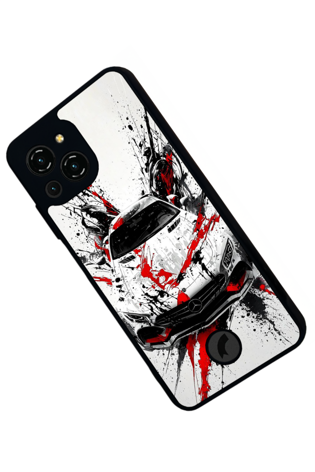 Reeder S23 Pro Max Uyumlu Mercedes Tasarımlı Glossy Premium Kılıf