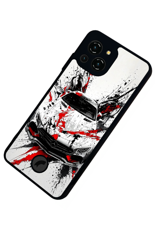 Reeder S23 Pro Max Uyumlu Mercedes Tasarımlı Glossy Premium Kılıf