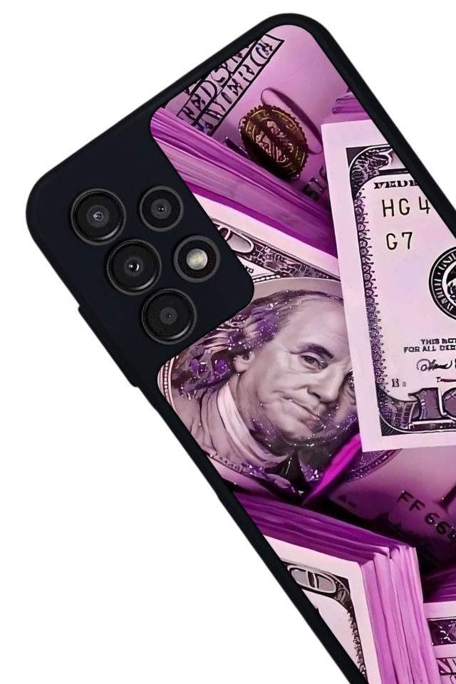 Samsung Galaxy A23 Uyumlu Money Para Tasarımlı Glossy Premium Kılıf