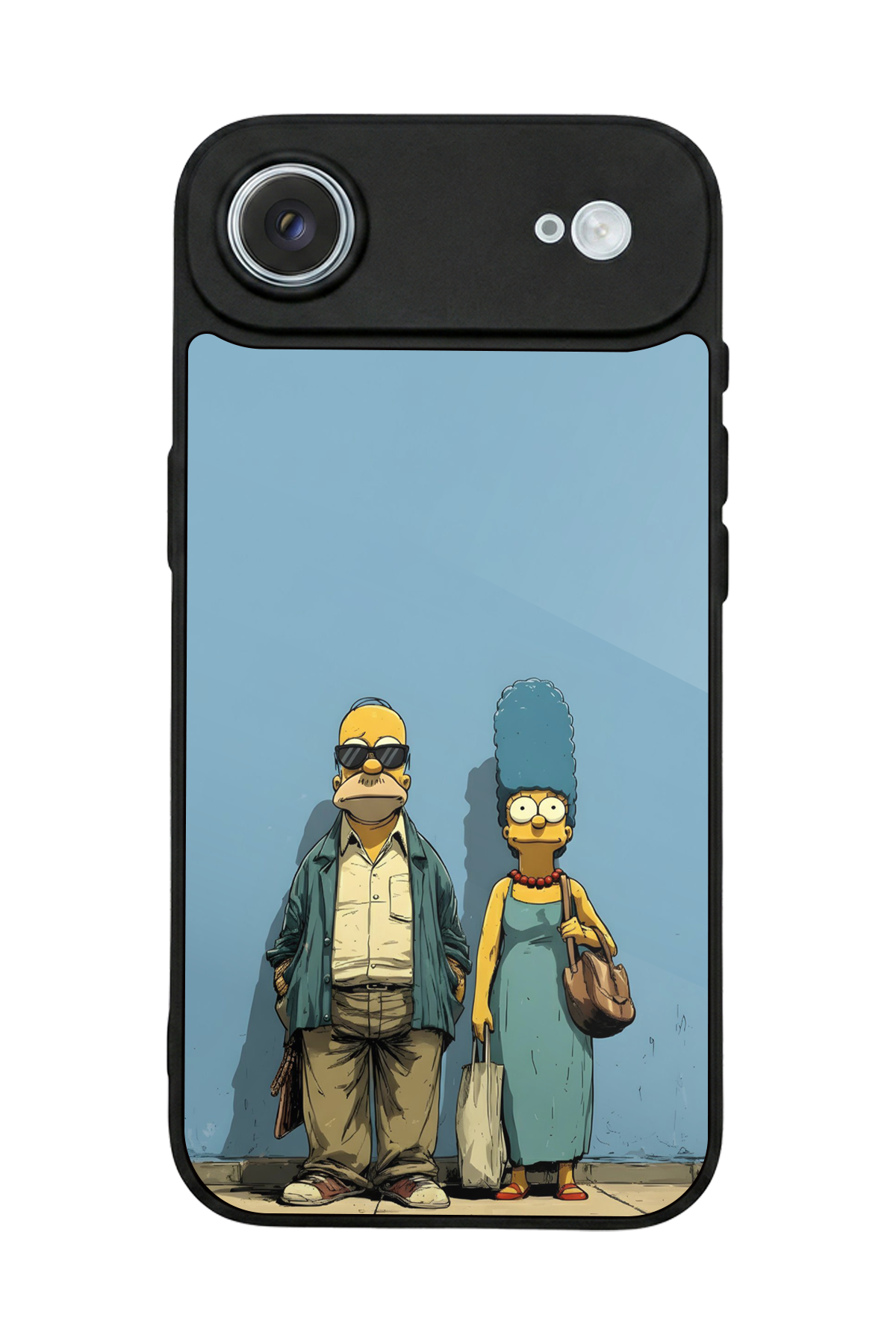 iPhone 17 Air Uyumlu The Simpsons Tasarımlı Glossy Premium Kılıf