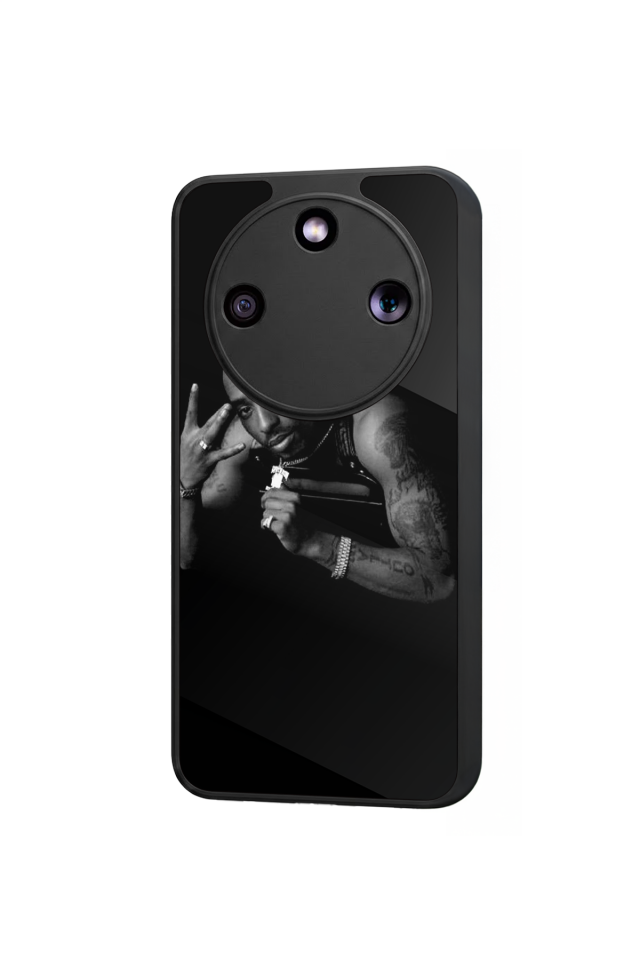 Honor Magic 8 Lite Uyumlu Tupac Tasarımlı Glossy Premium Kılıf