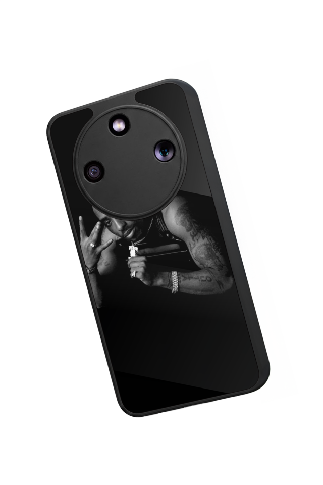 Honor Magic 8 Lite Uyumlu Tupac Tasarımlı Glossy Premium Kılıf