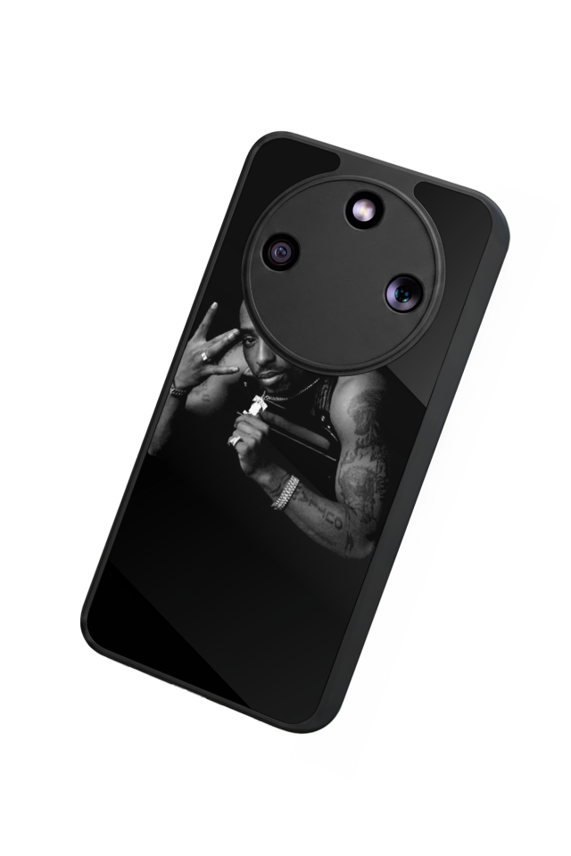 Honor Magic 8 Lite Uyumlu Tupac Tasarımlı Glossy Premium Kılıf