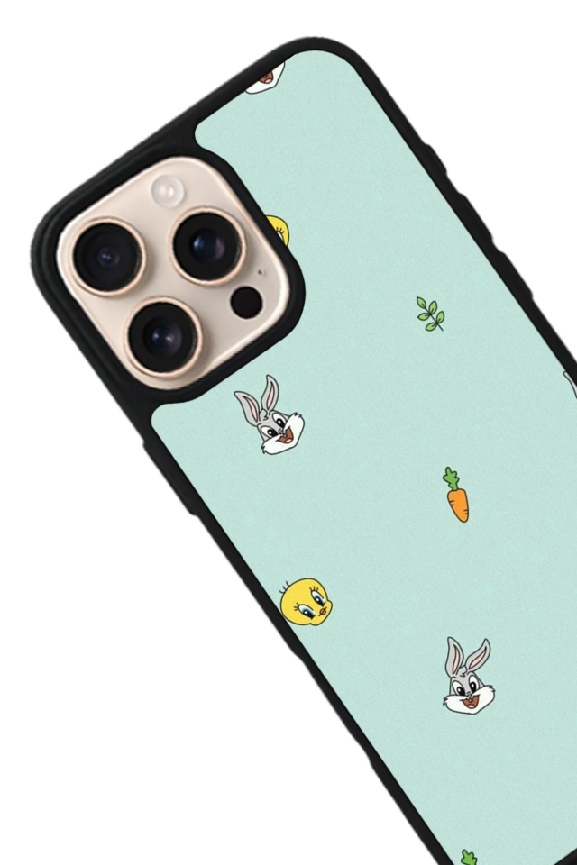 iPhone 16 Pro Max Uyumlu Tweety Tasarımlı Glossy Premium Kılıf