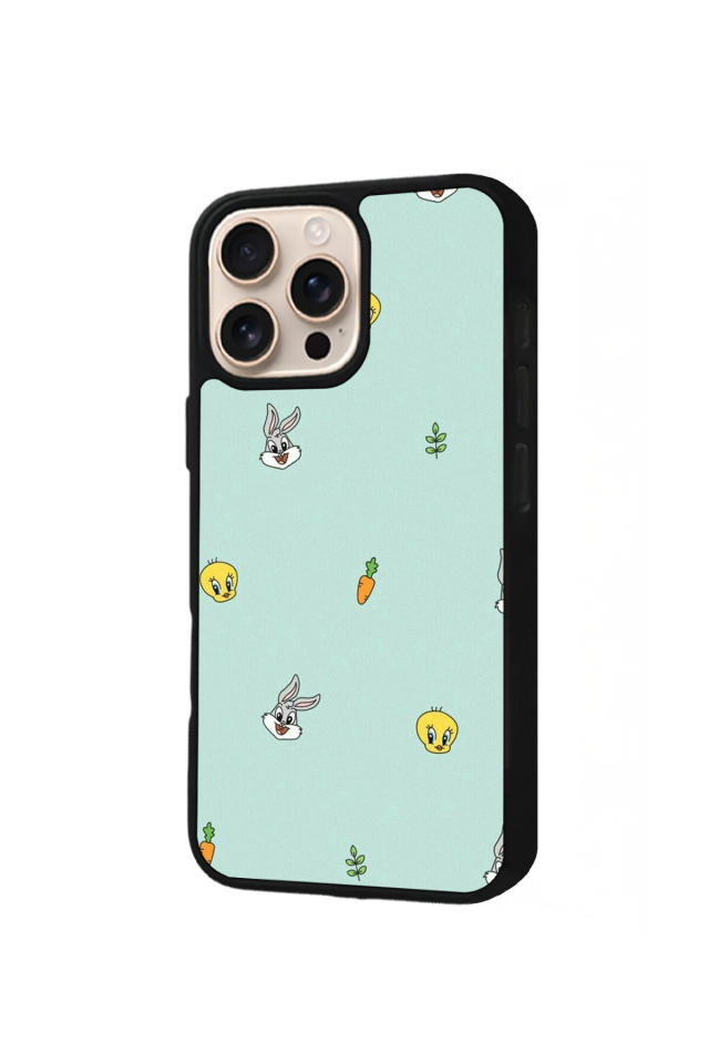 iPhone 16 Pro Max Uyumlu Tweety Tasarımlı Glossy Premium Kılıf