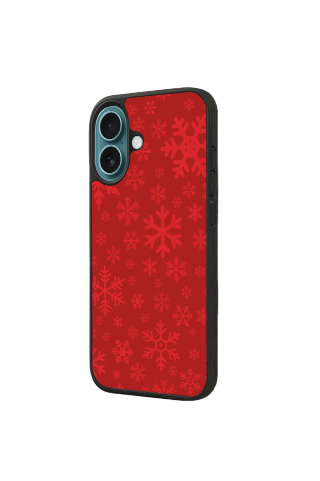 iPhone 16 Uyumlu Yilbasi Christmas Tasarımlı Glossy Premium Kılıf