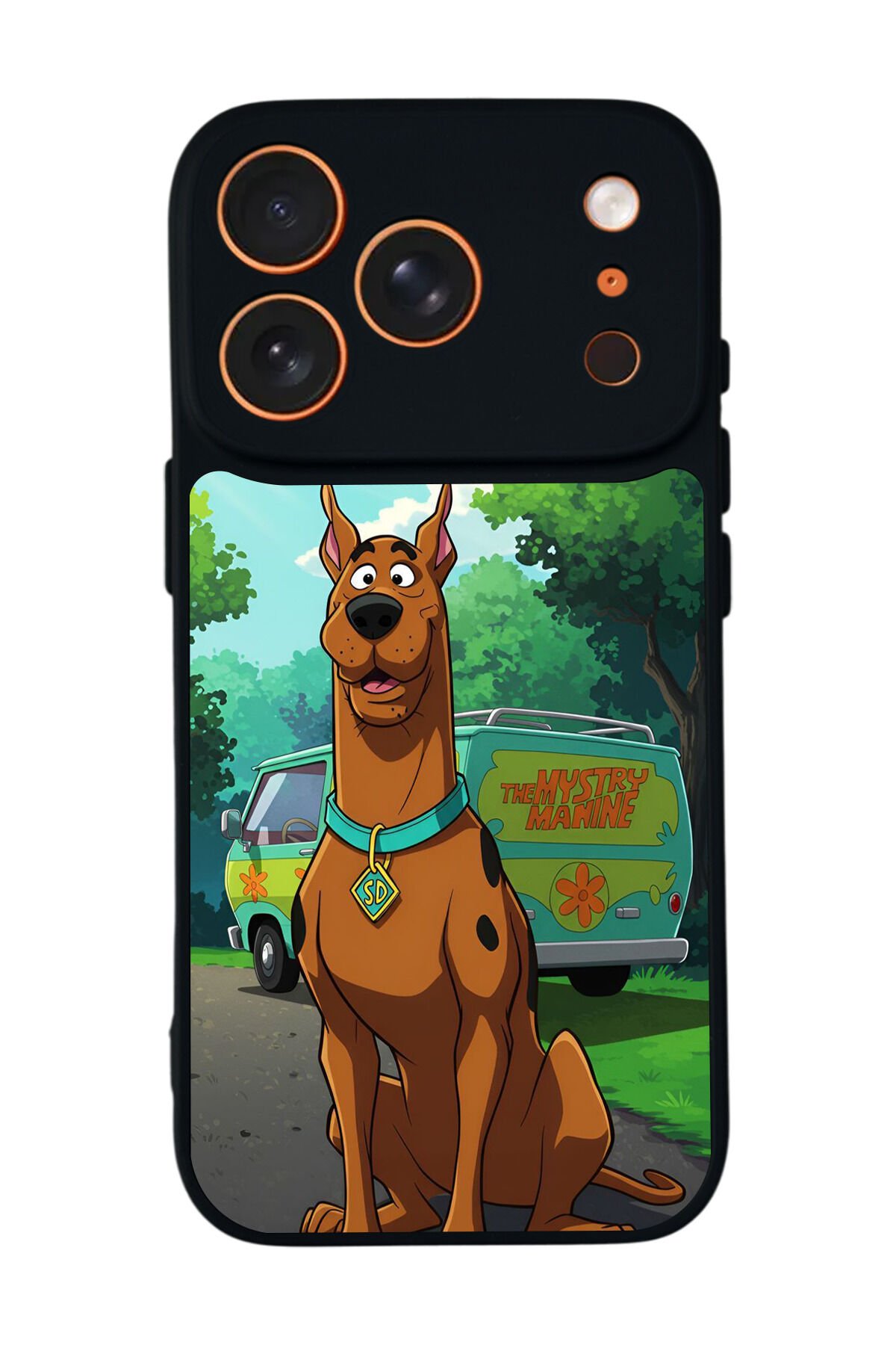iPhone 17 Pro Uyumlu Scooby Doo Tasarımlı Glossy Premium Kılıf