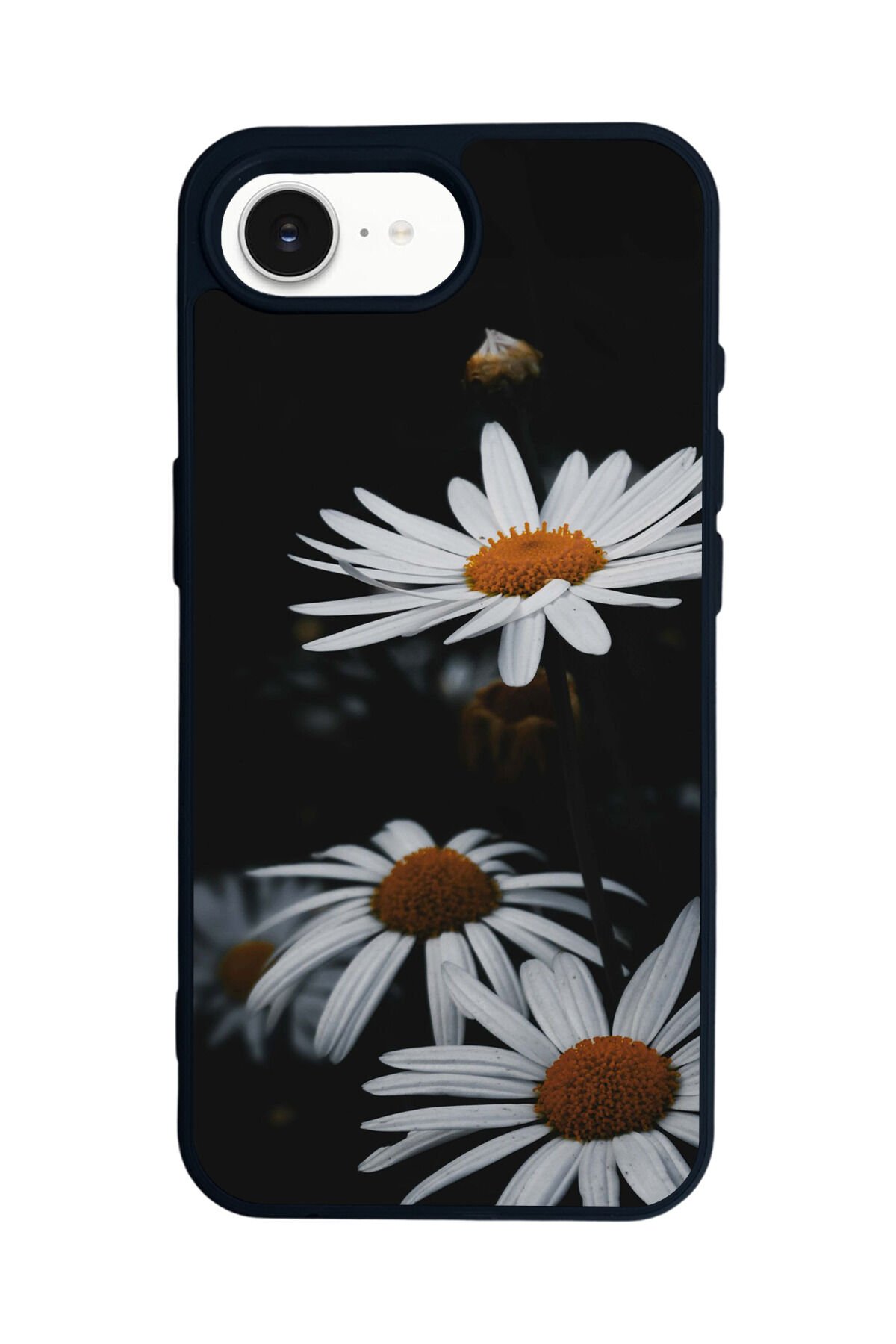 iPhone 16E Uyumlu Cicek Tasarımlı Glossy Premium Kılıf