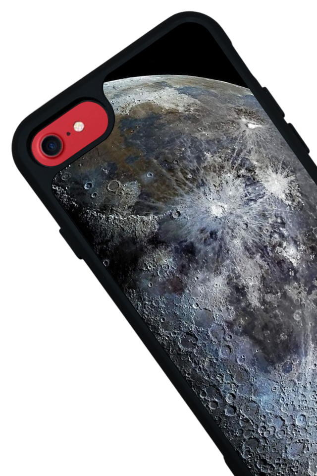 iPhone 8 Uyumlu Ay Tasarımlı Glossy Premium Kılıf