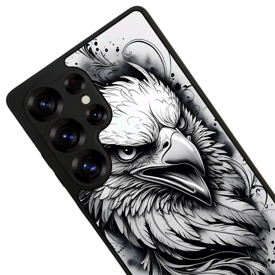 Samsung Galaxy S25 Ultra Uyumlu Besiktas Tasarımlı Glossy Premium Kılıf