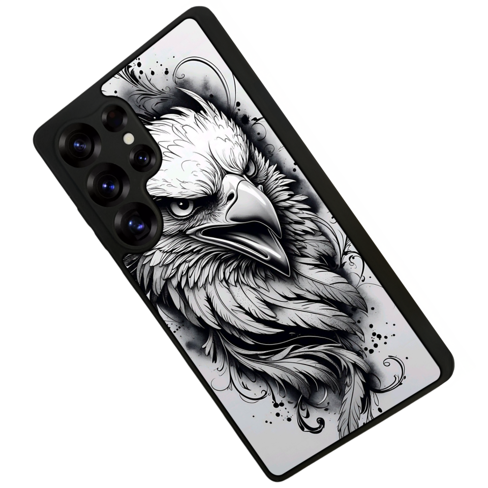 Samsung Galaxy S25 Ultra Uyumlu Besiktas Tasarımlı Glossy Premium Kılıf