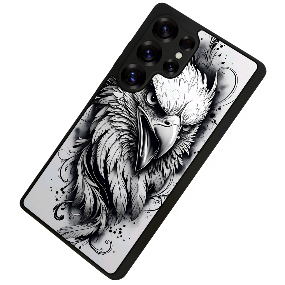 Samsung Galaxy S25 Ultra Uyumlu Besiktas Tasarımlı Glossy Premium Kılıf