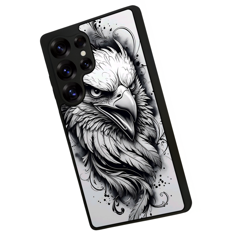 Samsung Galaxy S25 Ultra Uyumlu Besiktas Tasarımlı Glossy Premium Kılıf