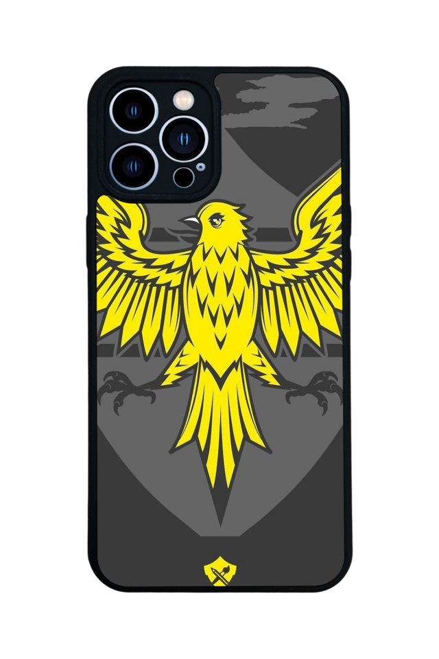 iPhone 12 Pro Max Uyumlu Fenerbahce Tasarımlı Glossy Premium Kılıf