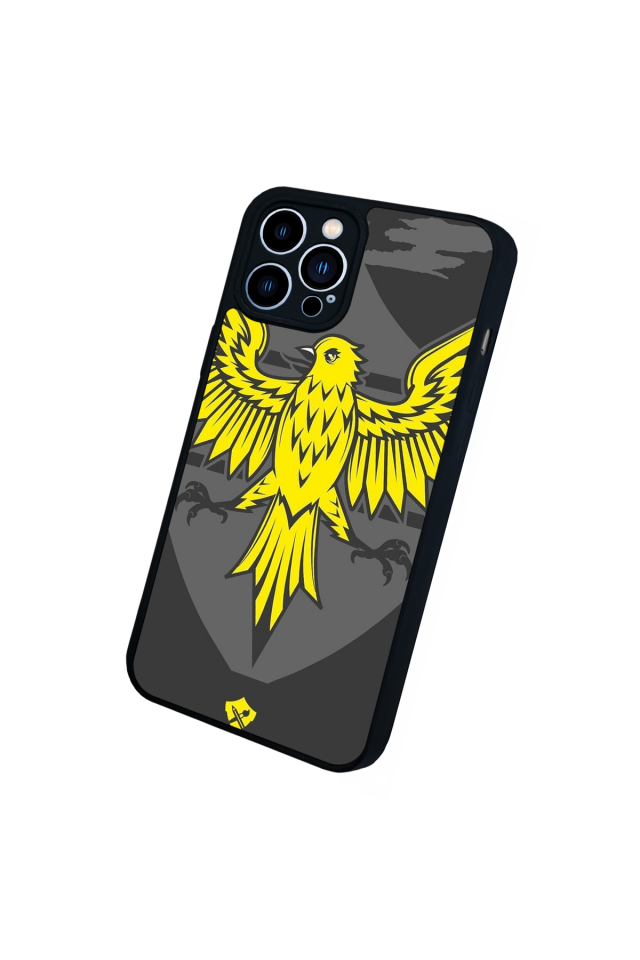 iPhone 12 Pro Max Uyumlu Fenerbahce Tasarımlı Glossy Premium Kılıf