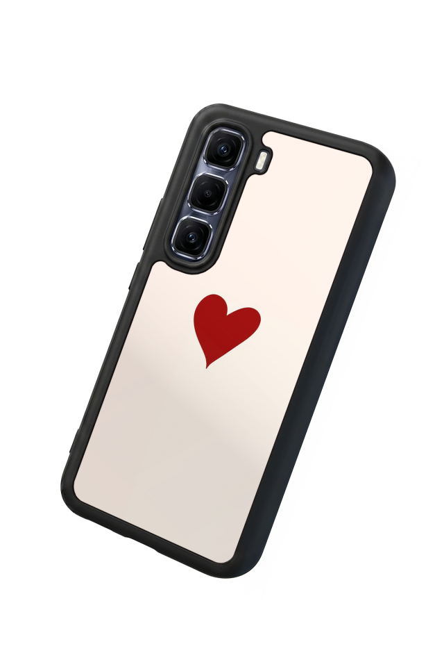 Infinix Hot 60 Pro Plus Uyumlu Kalp Love Tasarımlı Glossy Premium Kılıf