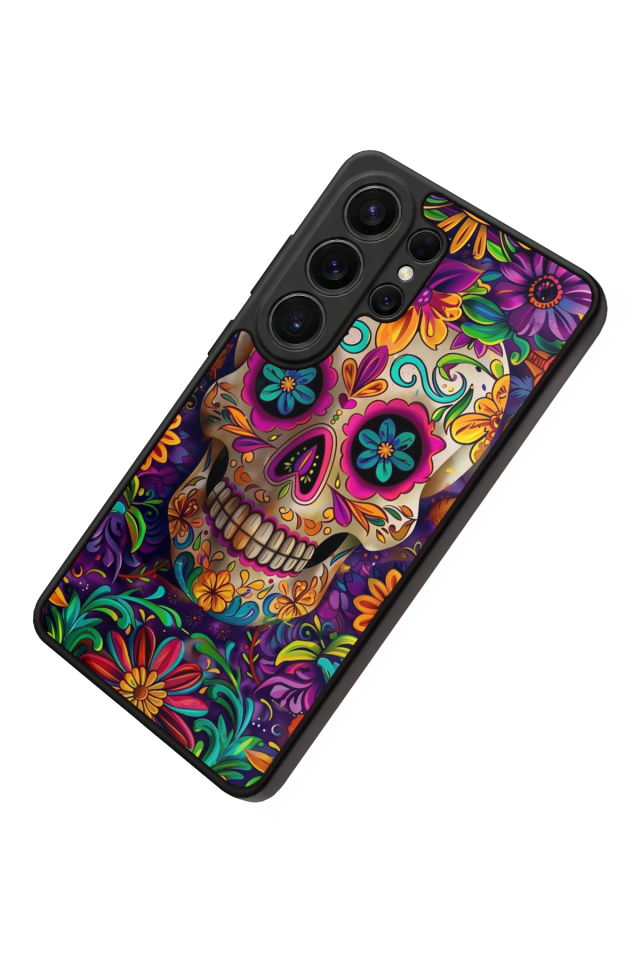 Samsung Galaxy S26 Ultra Uyumlu KuruKafa Tasarımlı Glossy Premium Kılıf