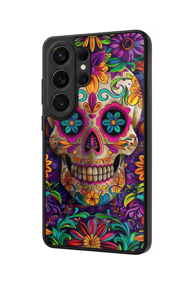 Samsung Galaxy S26 Ultra Uyumlu KuruKafa Tasarımlı Glossy Premium Kılıf