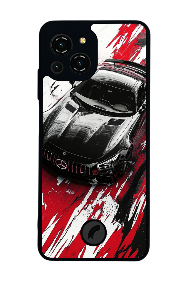 Reeder S23 Pro Max Uyumlu Mercedes Tasarımlı Glossy Premium Kılıf